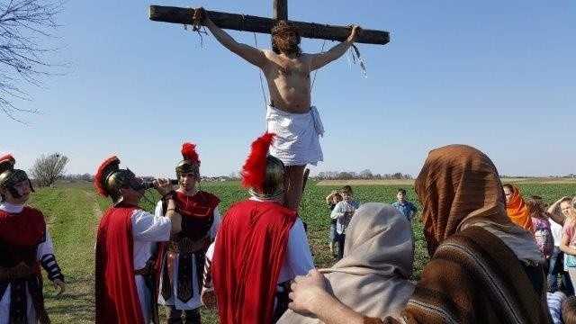 Misterium Męki Pańskiej na ulicach Krzyżanowic