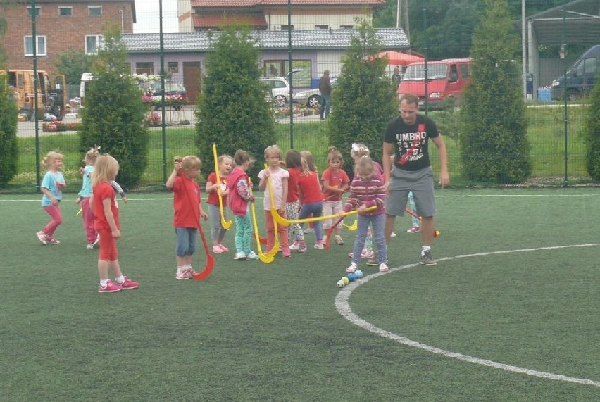 Igrzyska przedszkolaków w Kunowie