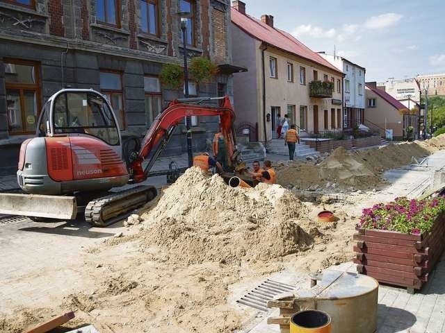 W Golubiu-Dobrzyniu trwają prace związane z budową gazociągu