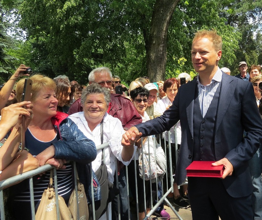 Dziś na Ciechocińskim Deptaku Sław Włodzimierz Kowalewski,...