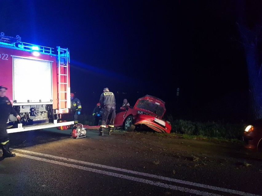 Groźny wypadek na drodze Wrocław – Strzelin [ZDJĘCIA]