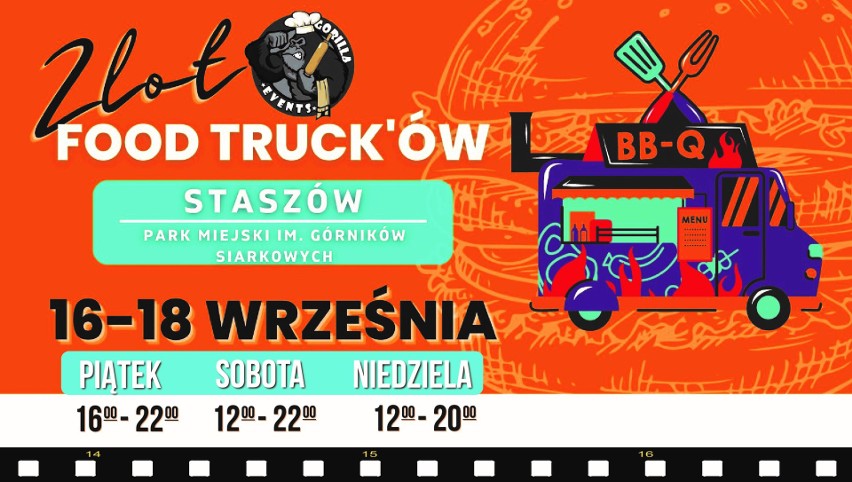 Food Trucki wracają do Staszowa. Spróbuj potraw ze wszystkich stron świata na plenerowej imprezie