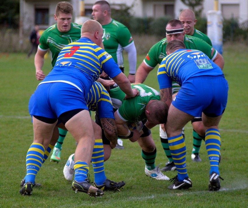 Ekstraliga rugby. Lechia Gdańsk górą w derbach Trójmiasta [ZDJĘCIA]