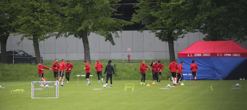 Pierwszy trening Górnika Zabrze...