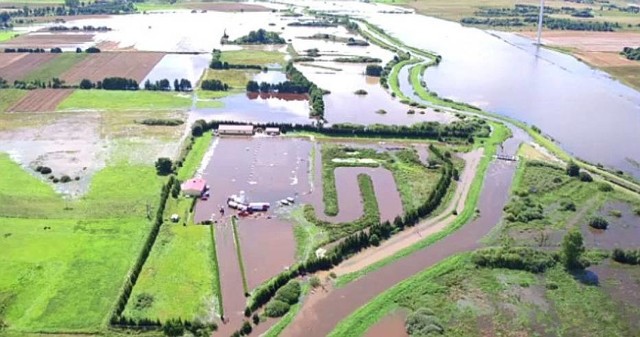 Powódź w gminie Darłowo
