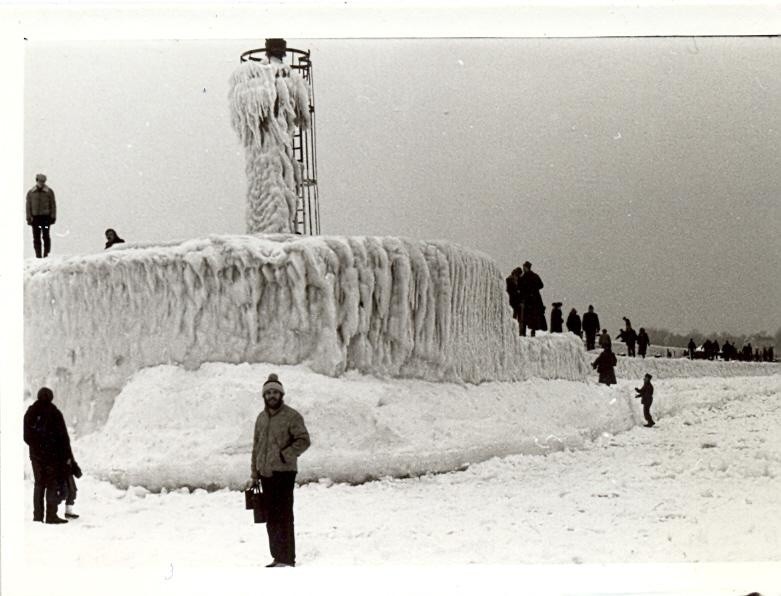 Ze zbioru "Ustka zimą na fotografiach z lat 1945-1990"