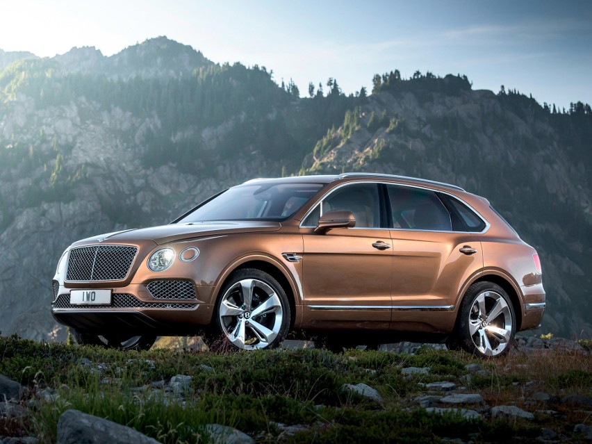 Bentley Bentayga to pierwszy SUV marki. Auto cieszy się dużą...