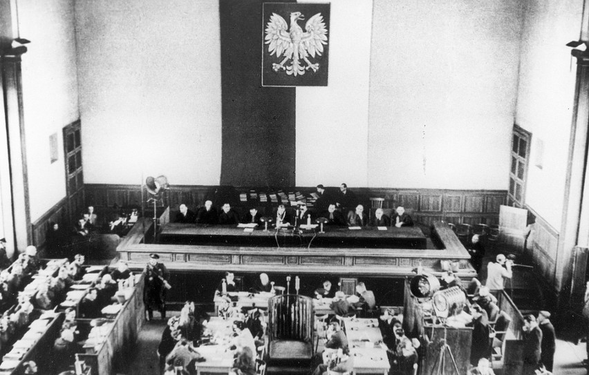 Proces zbrodniarzy nazistowskich w Krakowie (1946 r.)