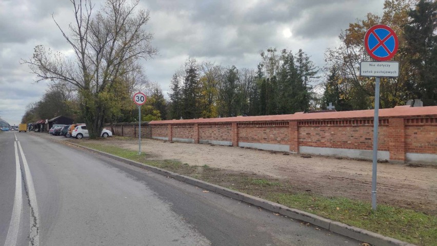We Włocławku odbudowano zawaloną część zabytkowego muru...