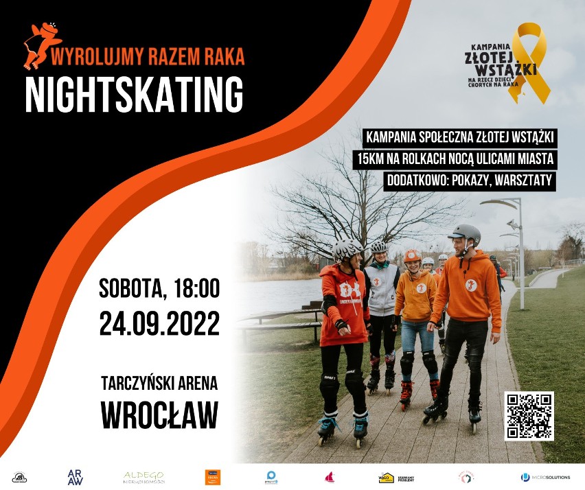Nightskating Wrocław ma w tym roku wymiar charytatywny