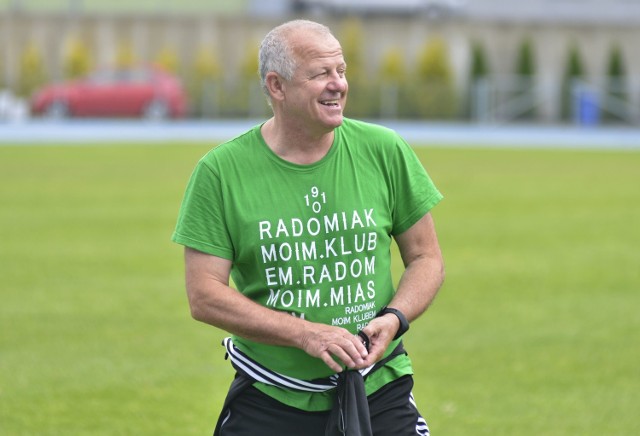 Verner Licka, trener Radomiaka chce przyjrzeć się bliżej dwóm testowanym czeskim zawodnikom.