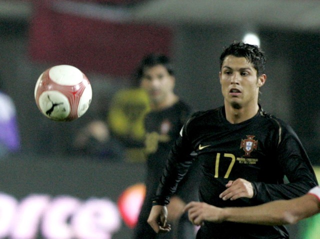Cristiano Ronaldo nie za dobrze wspomina mecz z eliminacji ME w październiku 2006 r. Portugalczycy przegrali wtedy z Polską na Stadionie Śląskim 1:2
