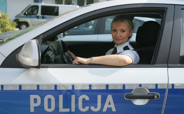 Wioletta Dąbrowska od 2006 roku jest oficerem prasowym toruńskiej policji. 