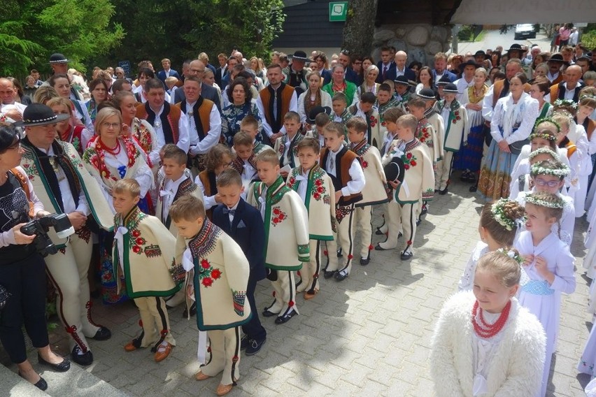 Pierwsza Komunia Święta dzieci z Kościeliska