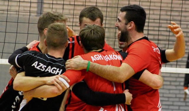 W tym sezonie siatkarze AGH Kraków wygrali wszystkie trzy spotkania rozegrane na wyjeździe