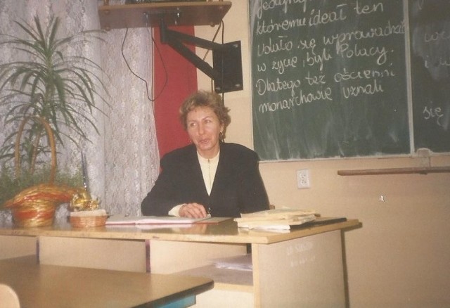 Wiesława Sowa została najlepszą nauczycielką ze szkół ponadpodstawowych w powiecie staszowskim