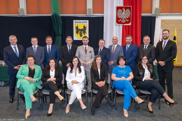 Pierwsza sesja Rady Miejskiej w Wasilkowie IX kadencji