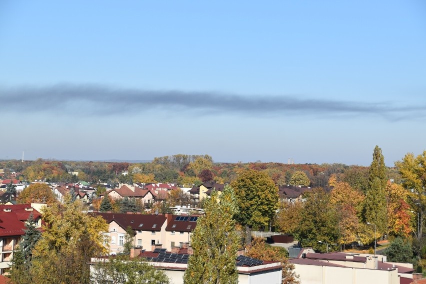 Tarnów. Pożar na terenie Grupa Azoty. Czarny dym nad fabryką widać było z daleka [ZDJĘCIA]