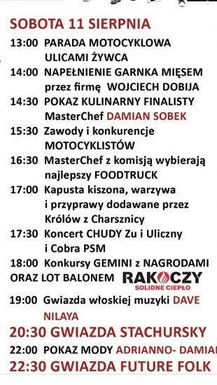 Światowy Festiwal Kwaśnicy w Żywcu. Zaczynamy wielkie gotowanie góralskiej zupy [PROGRAM]