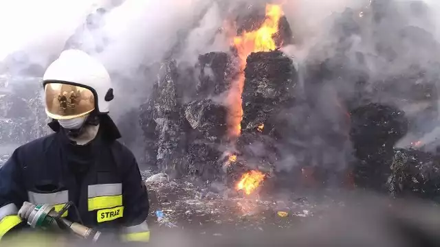 Ich inspektorzy pracowali w Studziankach, niedaleko Wasilkowa od soboty. To wtedy, tuż po północy do straży pożarnej dotarło zgłoszenie o pożarze hałdy śmieci w sortowni odpadów. Akcja gaśnicza zakończyła się w poniedziałek.