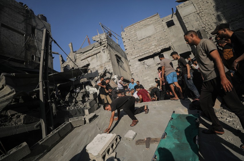 Tak wygląda Strefa Gazy po ataku Izraela.