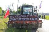 Protest rolników pod Łęczycą. Zablokowane drogi krajowe DK91 i DK60. Rolnicy protestują przeciwko niskim cenom na rynku warzyw [ZDJĘCIA] 