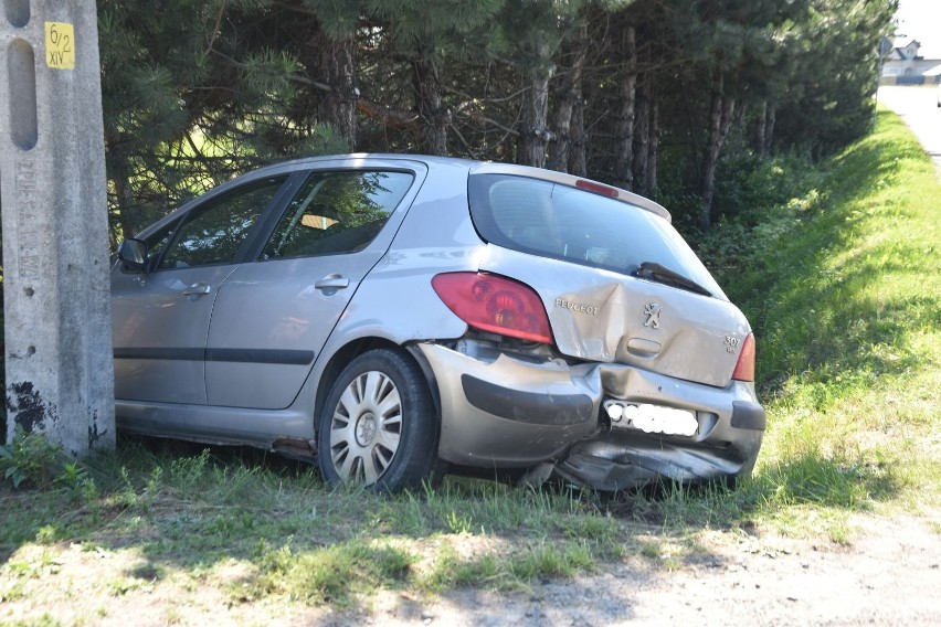 Wypadek na drodze Stalowa Wola - Pysznica