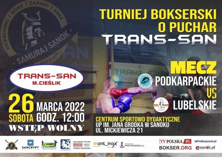 Turniej Bokserski o Puchar Trans-San oraz mecz Bokserski...