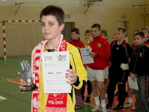 2009 rok. Adam Wilk został wybrany najlepszym bramkarzem...