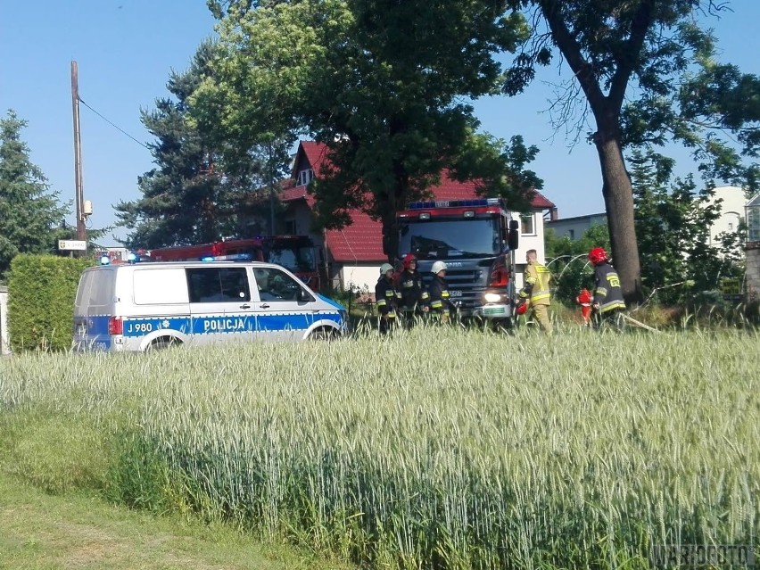 Rozszczelnienie gazociągu w Opolu. W czwartek rano podczas prac, koparka uszkodziła gazociąg