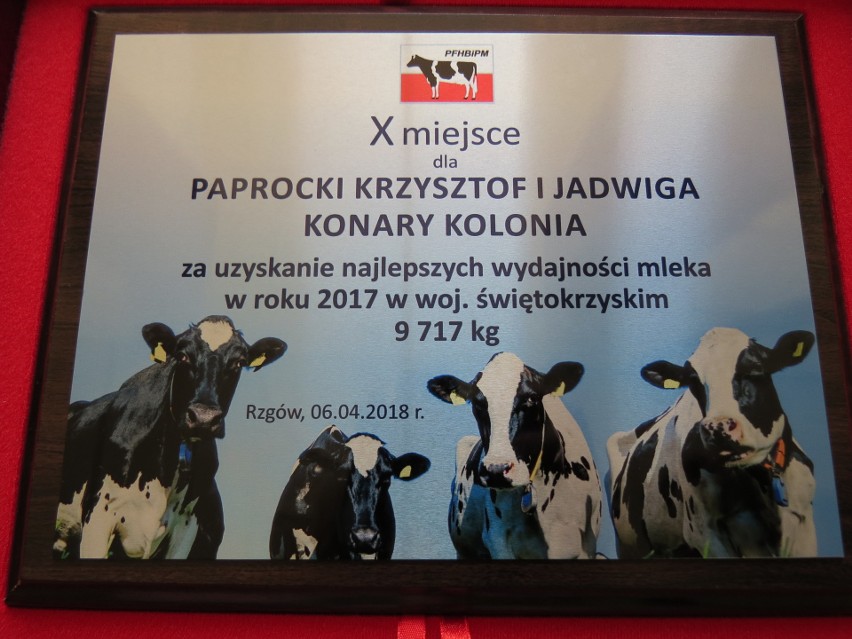 Na 10 miejscu są Jadwiga i Krzysztof Paproccy z Konarów...