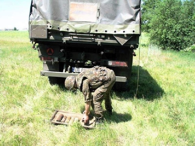 Na placu budowy drogi odkryto między innymi niewybuchy