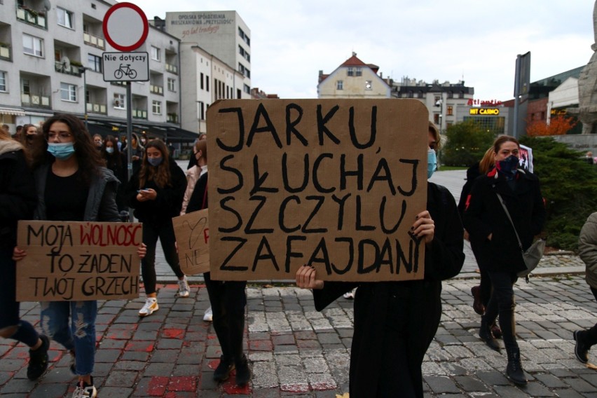 Strajk Kobiet. Protest w Opolu