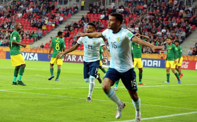 MŚ U-20 w Tychach: Argentyna pokonała RPA 5:2