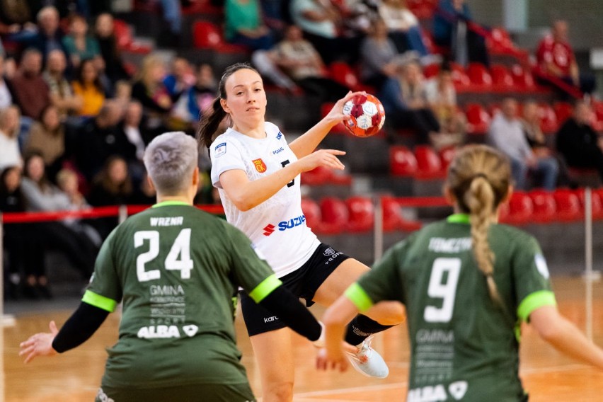 PGNiG Superliga Kobiet. Suzuki Korona Handball Kielce przez 50 minut straszyła wicemistrzynie Polski [ZDJĘCIA]