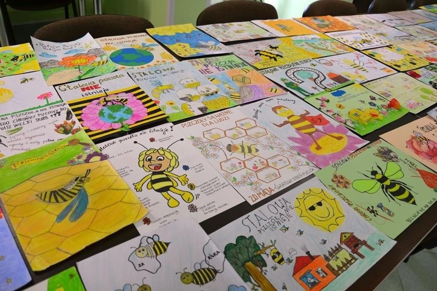 „Stalowa pszczoła nie istnieje” czyli konkurs plastyczny zorganizowany przez Starostwo Powiatowe w Stalowej Woli rozstrzygnięty. Mamy wyniki