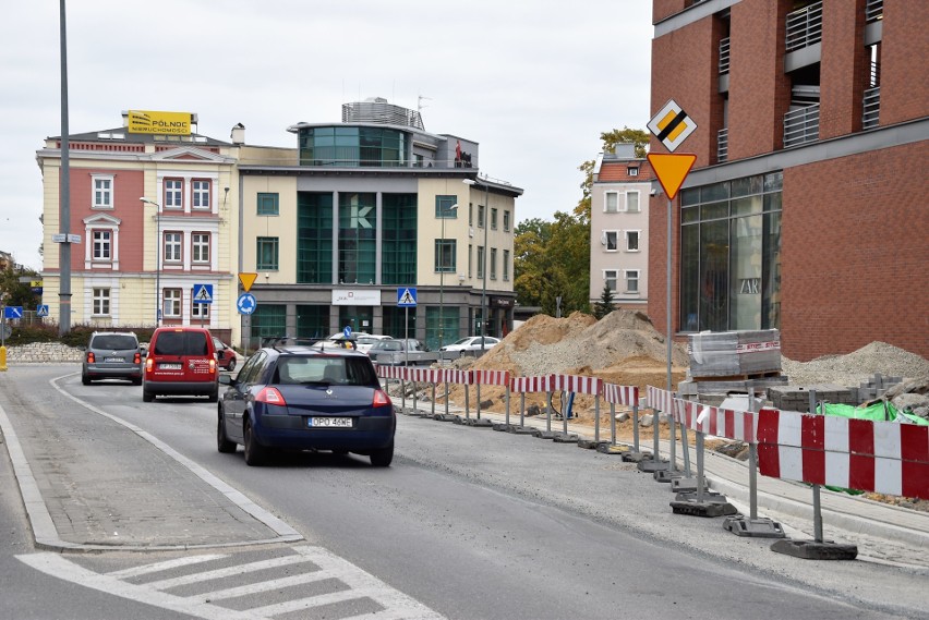 Ulica Żeromskiego i prawoskręt z ul. Oleskiej są już...