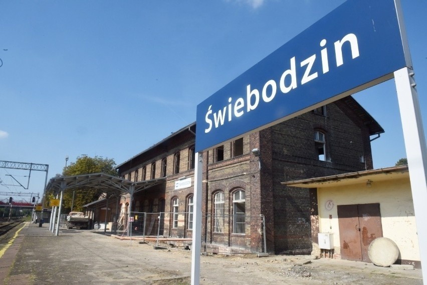Dworzec PKP w Świebodzinie zostanie przebudowany.