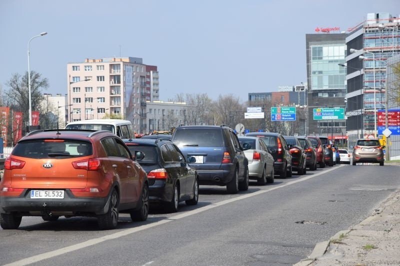 W związku z niedzielenym martonem DOZ sporo łódzkich ulic...