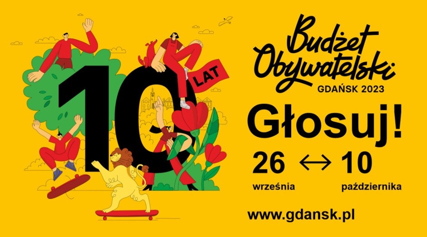 Gdańsk: Budżet Obywatelski 2023. Mieszkańcy mogą głosować do 10 października 2022. Na co wydać ponad 22 miliony zł? Jak wygrać nagrody?