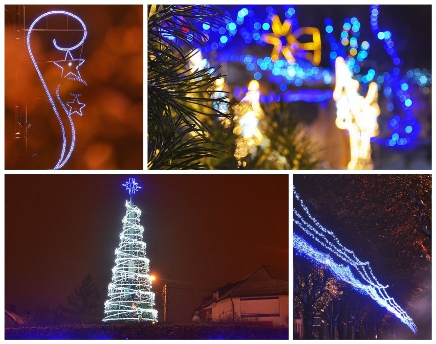 Siemiatycze. Rozbłysły świąteczne iluminacje. Miasto wygląda bajkowo [ZDJĘCIA]