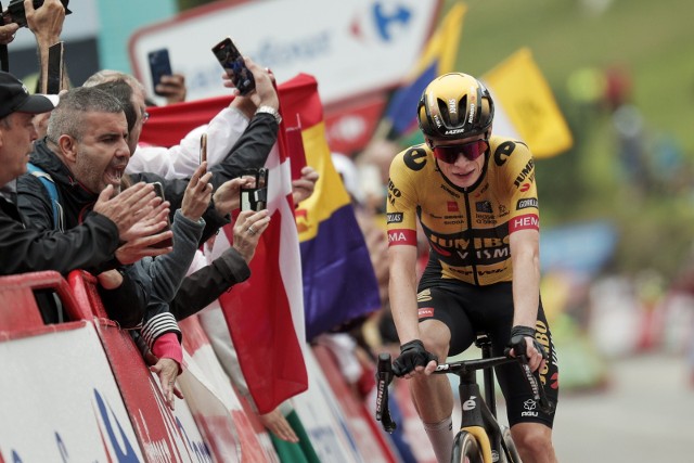 Jonas Vingegaard zwycięzcą 16. etapu Vuelta a Espana