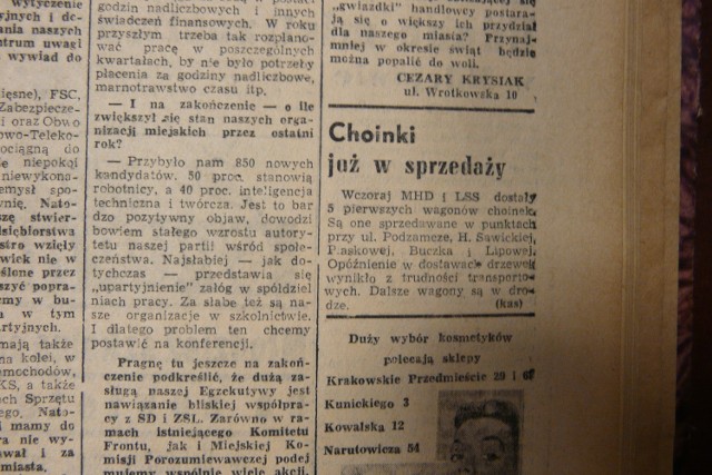 Kurier Lubelski z 16 grudnia 1959 roku.