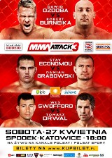 ROBERT BURNEIKA vs DAWID OZDOBA ONLINE. HARDKOROWY KOKSU W MMA Attack 3