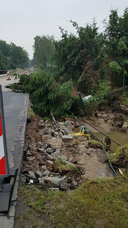 W weekend nad Wielkopolską przeszły burze z gradem. W...