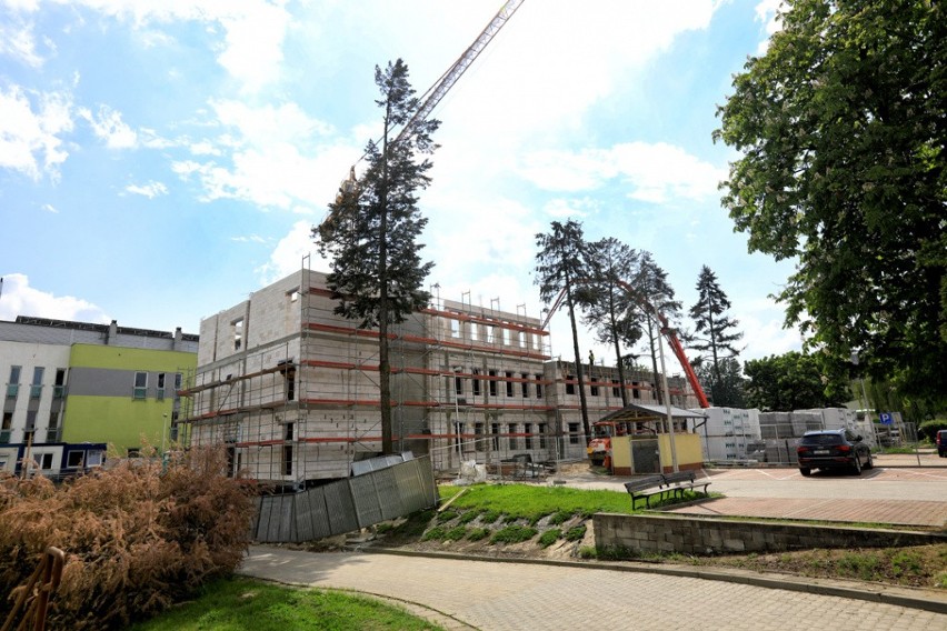 W Toruniu trwa rozbudowa Szpitala Miejskiego przy ul....