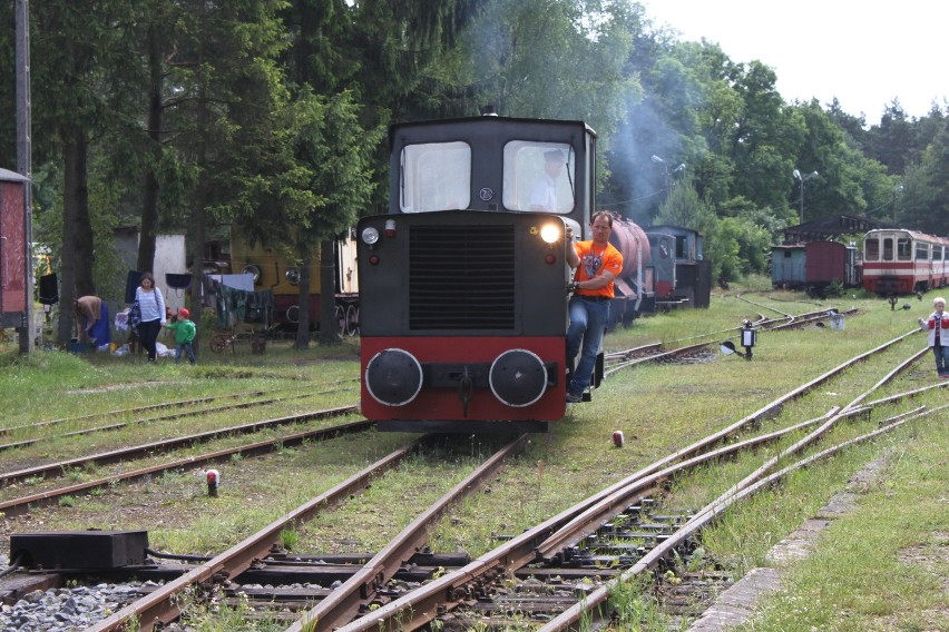 Industriada 2014 na kolejce wąskotorowej w Rudach