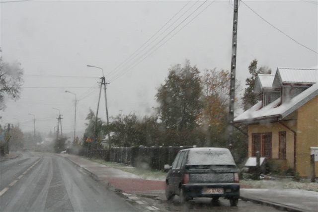 Zima - okolice Przasnysza