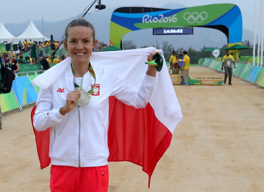 Maja Włoszczowska wicemistrzynią olimpijską w Rio!
