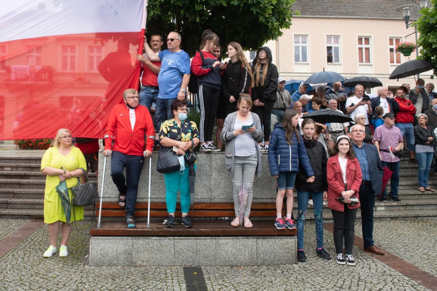 Andrzej Duda odwiedził Czarnków w środę, 1 lipca. Na...